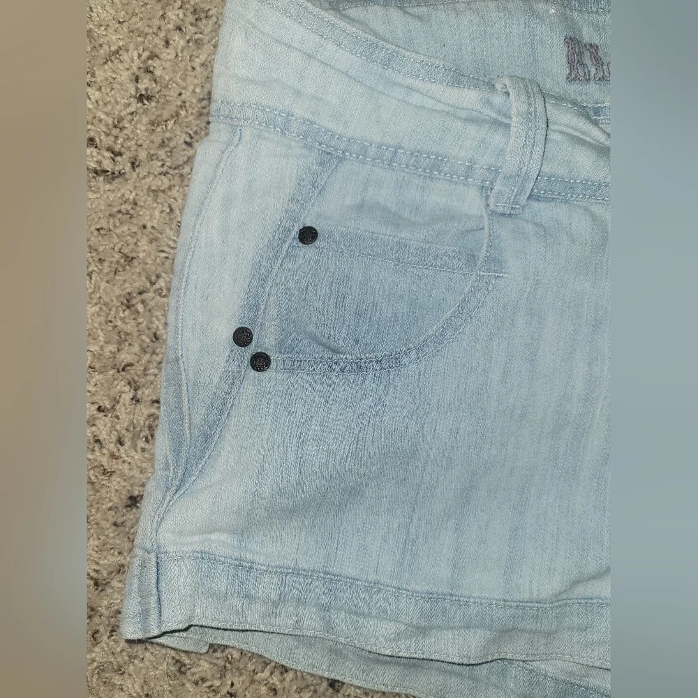 Elite Jeans Mid-Rise Shorts Women's Sz 13/14 - Picture 4 of 11